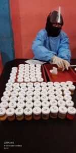 KEGIATAN PEMERDAYAAN MASYARAKAT MELALUI TES URINE