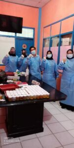 KEGIATAN PEMERDAYAAN MASYARAKAT MELALUI TES URINE