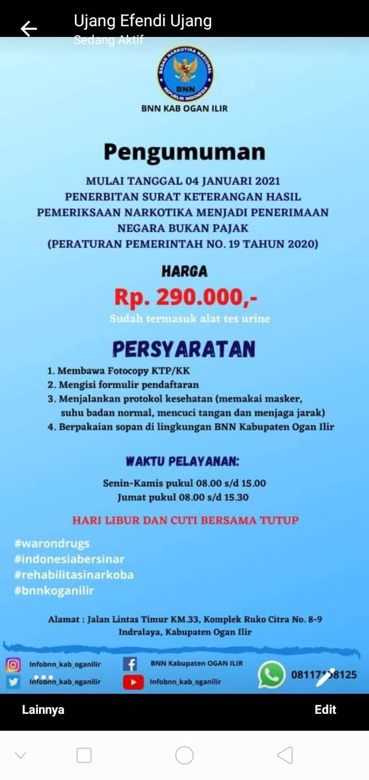 KLINIK PRATAMA PRADANA MEDIKA BNNK OGAN ILIR