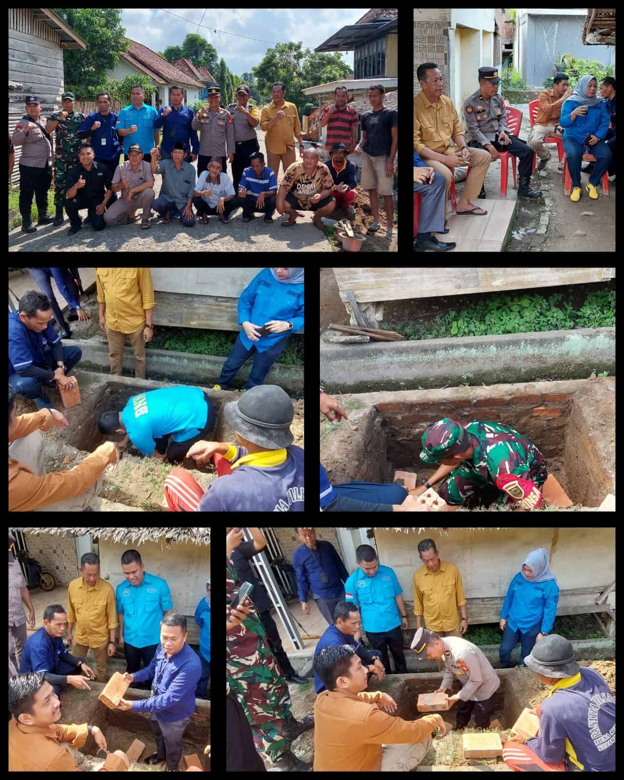 Peletakan Batu Pertama Pembangunan Gerbang Desa Tangguh Narkoba