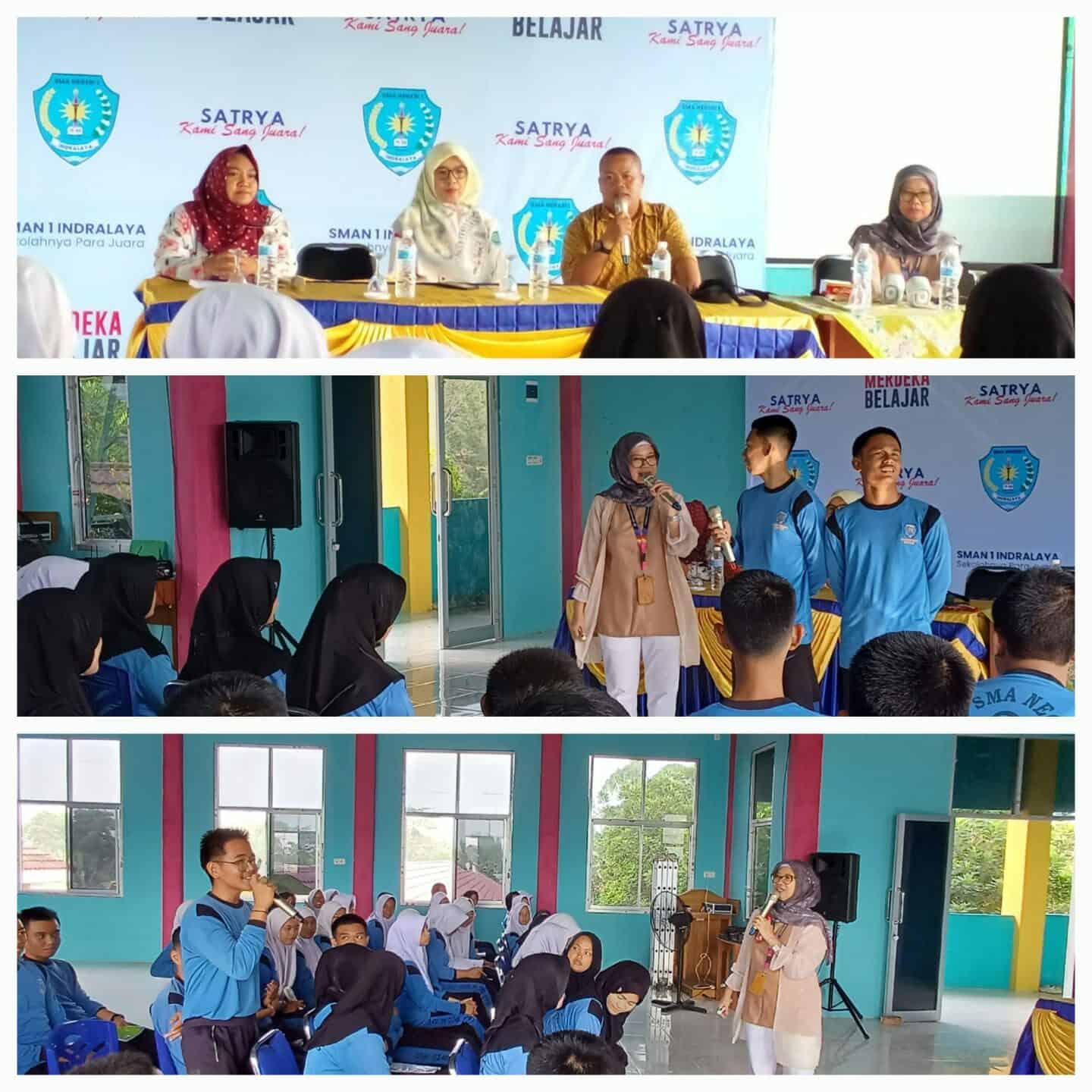 GIAT SOSIALISASI P4GN DI SMAN 1 INDRALAYA