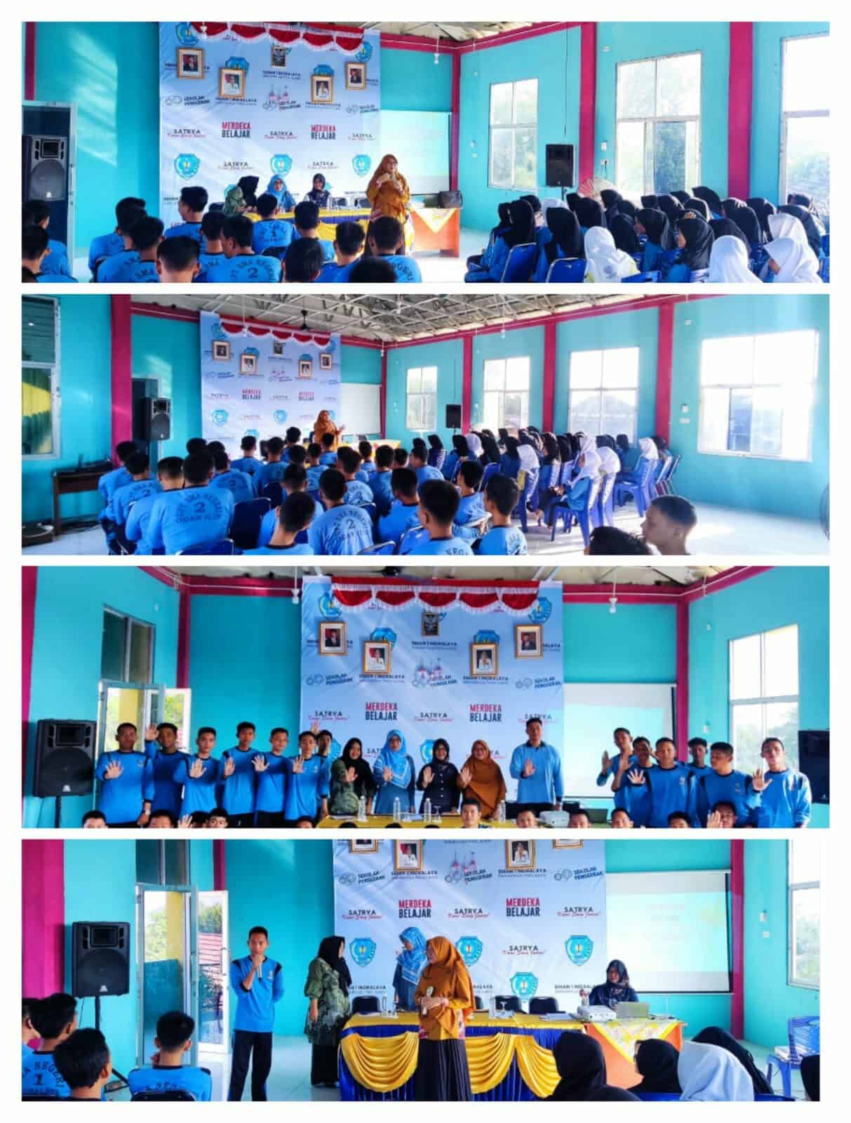 GIAT SOSIALISASI P4GN DI SMAN 1 INDRALAYA