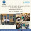 Kegiatan Rapat Tim Agen pemulihan Unit IBM di Desa Sakatiga kabupaten Ogan Ilir